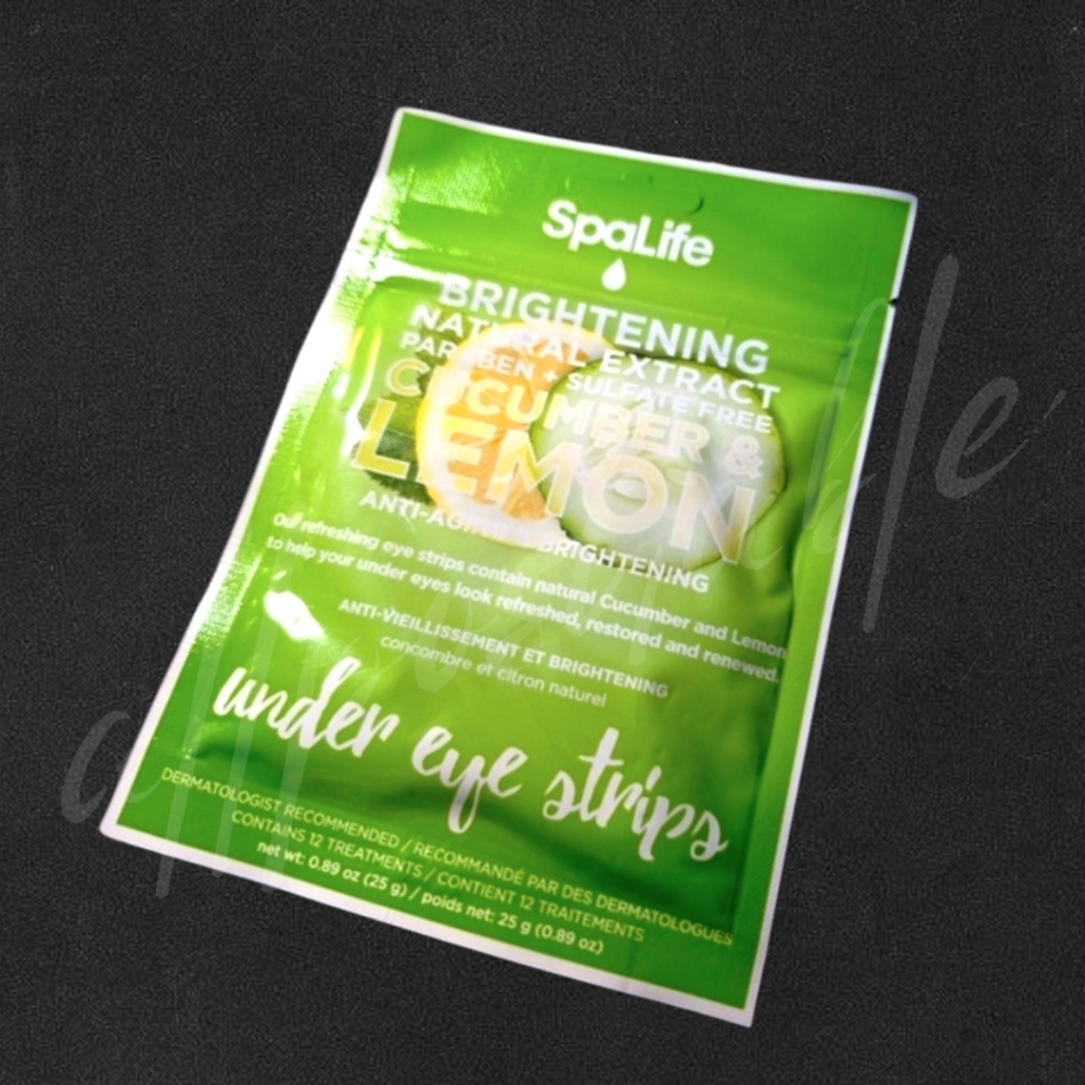 ⭐️$6 Add On⭐️ SpaLife Under Eye Strips with Cucumber & Lemon